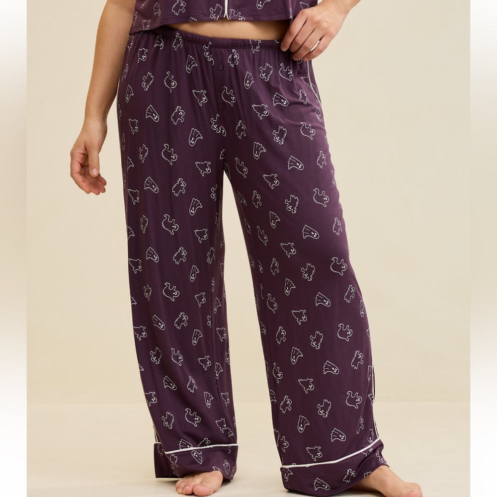 Aerie Real Soft Trouser Pajama Pants, M
